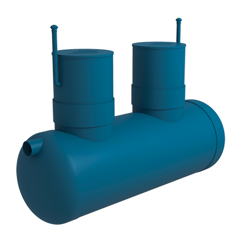 Емкость подземная 10000 л (Стеклопластик) горизонт горловина 500-1500 мм Емкость подземная 10000 л (Стеклопластик) горизонт горловина 500-1500 мм