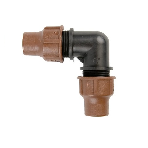 Rain Bird BF-22 lock 16Х16 угольник компрессионный для капельных линий Rain Bird BF-22 lock 16Х16 угольник компрессионный для капельных линий