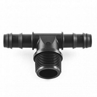 Тройник для капельной линии 16x3/4x16 IRRITEC Тройник для капельной линии 16x3/4x16 IRRITEC