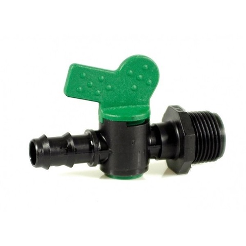 Кран для капельной линии 16х1/2 IRRITEC Кран для капельной линии 16х1/2 IRRITEC