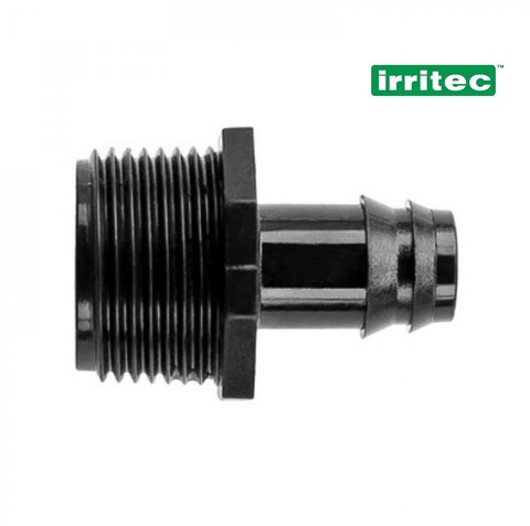 Адаптер 16х3/4 НР для капельной линии IRRITEC Адаптер 16х3/4 НР для капельной линии IRRITEC