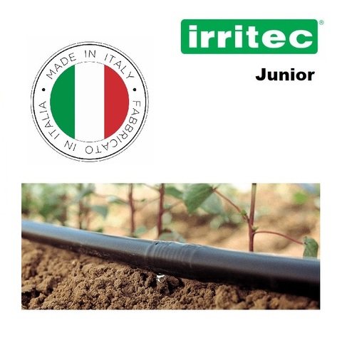 Капельная линия IRRITEC Junior 2,1l/h, 33 cm, 16mm 1 метр черная Капельная линия IRRITEC Junior 2,1l/h, 33 cm, 16mm 1 метр черная