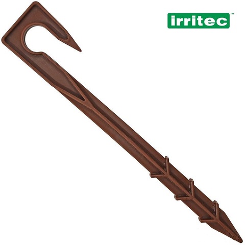 Штырь-фиксатор для капельной линии IRRITEC коричневый Штырь-фиксатор для капельной линии IRRITEC коричневый