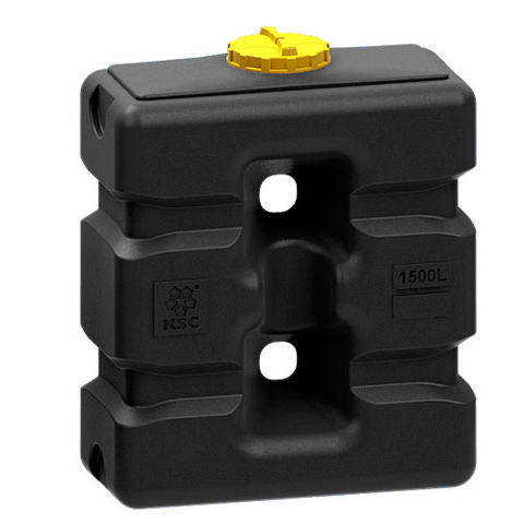 Емкость прямоугольная 1500 литров (черная) KSC Емкость прямоугольная 1500 литров (черная) KSC