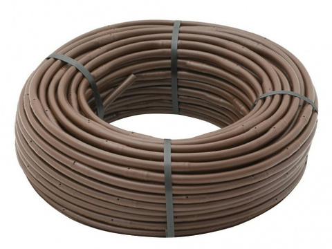 Капельная линия DROPBYDROP 16мм 44 mil компенсированная 2.2 л/ч 33см бухта 100м коричневая Капельная линия DROPBYDROP 16мм 44 mil компенсированная 2.2 л/ч 33см бухта 100м коричневая